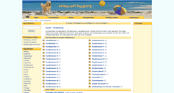 Desktop Screenshot of hunde.reisen-mit-hund.org