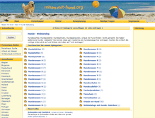 Tablet Screenshot of hunde.reisen-mit-hund.org
